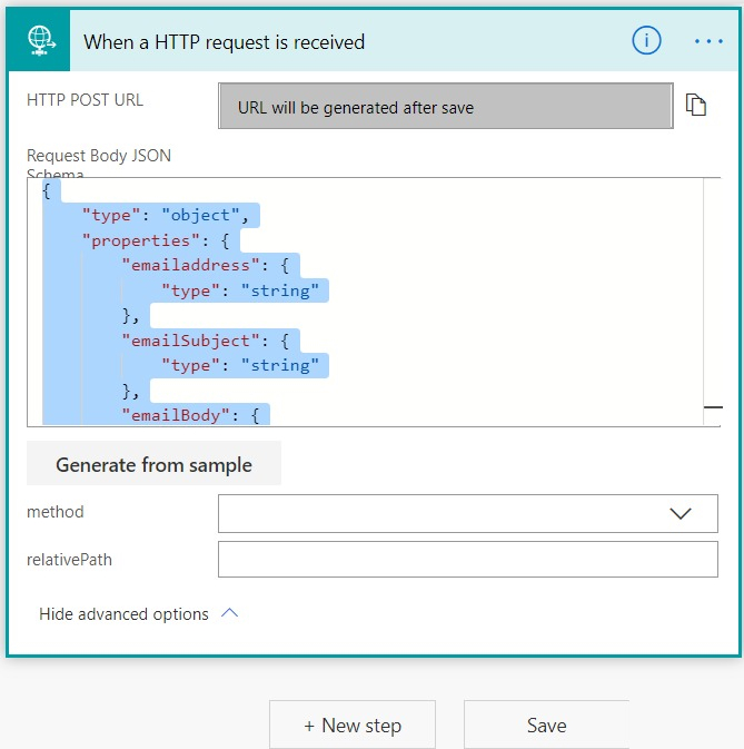 Generate from sample